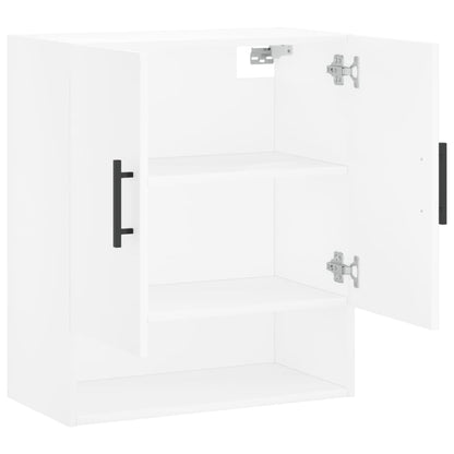 Wandkast 60X31X70 Cm Bewerkt Hout Wit