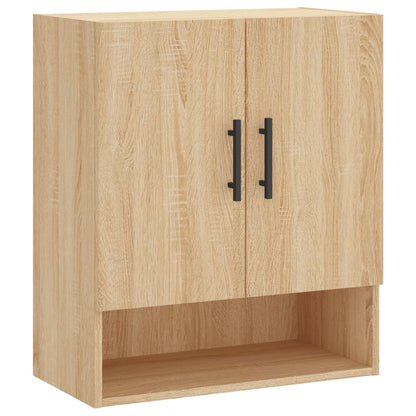 Wandkast 60X31X70 Cm Bewerkt Hout Sonoma Eikenkleurig