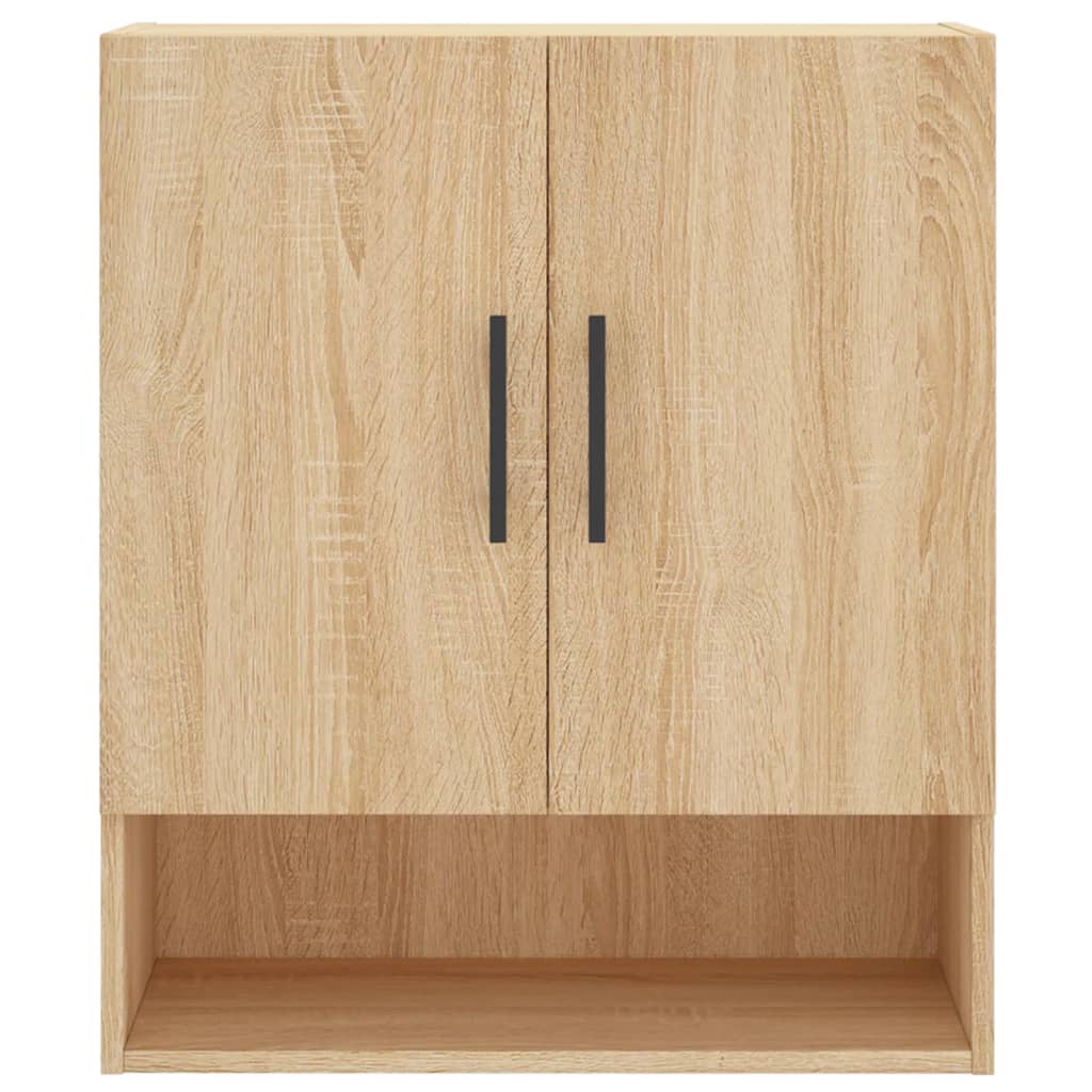 Wandkast 60X31X70 Cm Bewerkt Hout Sonoma Eikenkleurig