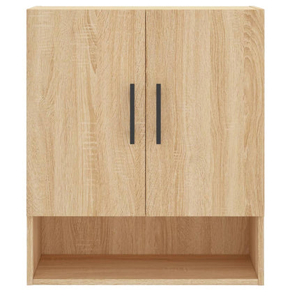 Wandkast 60X31X70 Cm Bewerkt Hout Sonoma Eikenkleurig