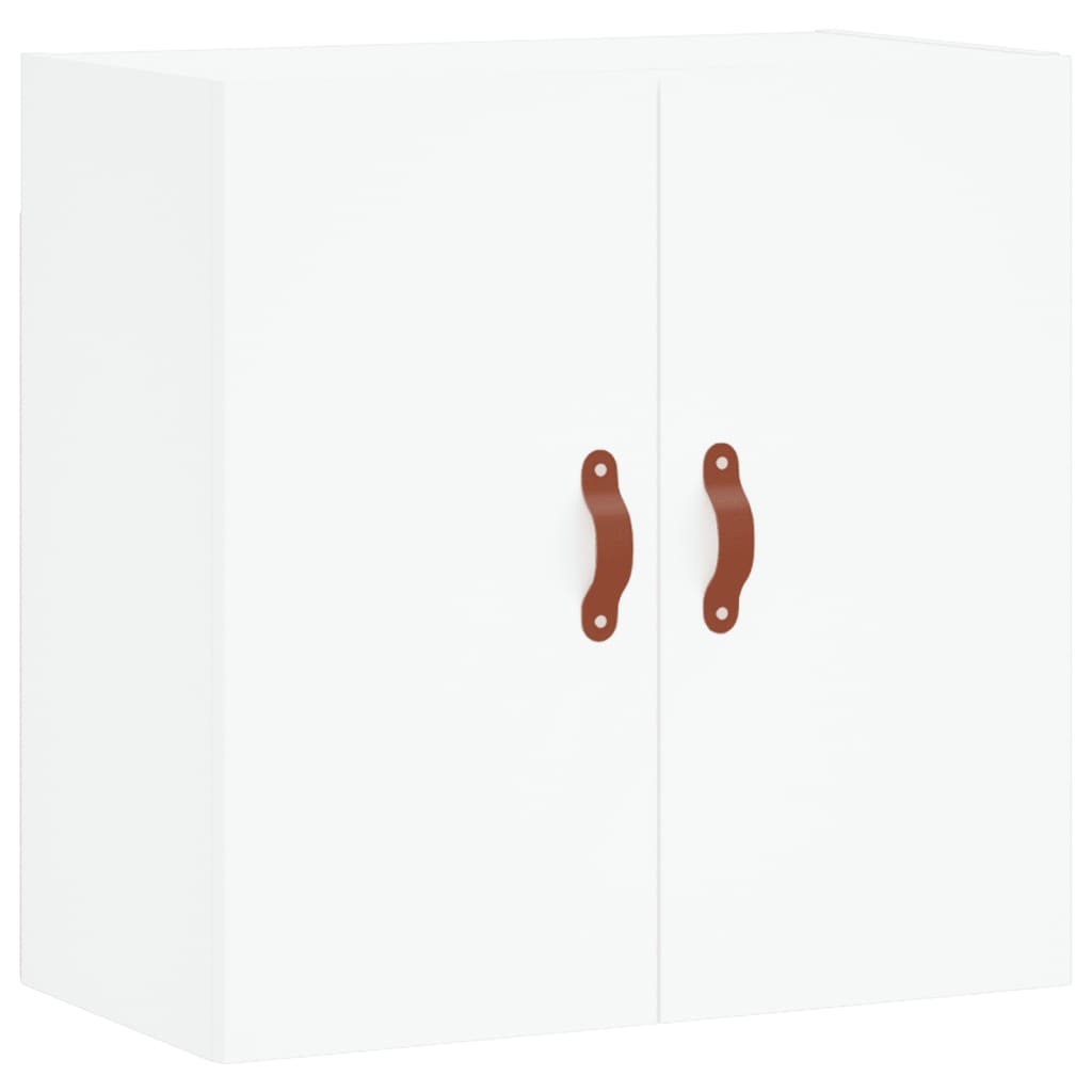 Wandkast 60X31X60 Cm Bewerkt Hout Wit