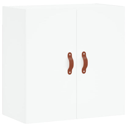 Wandkast 60X31X60 Cm Bewerkt Hout Wit