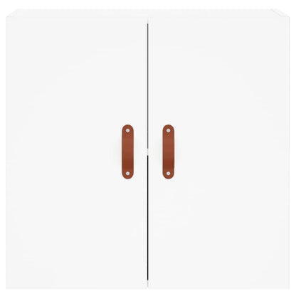 Wandkast 60X31X60 Cm Bewerkt Hout Wit