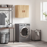 Wandkast 60x60x3 cm bewerkt hout sonoma eiken