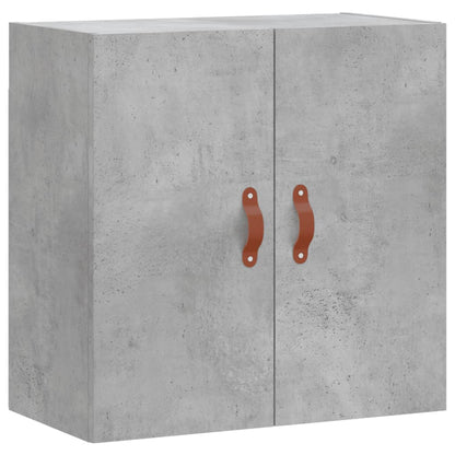 Wandkast 60X31X60 Cm Bewerkt Hout Betongrijs