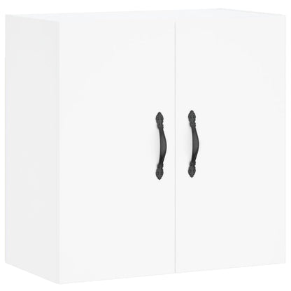 Wandkast 60X31X60 Cm Bewerkt Hout Wit