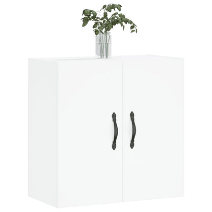 Wandkast 60X31X60 Cm Bewerkt Hout Wit