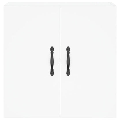 Wandkast 60X31X60 Cm Bewerkt Hout Wit
