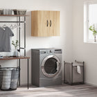 Wandkast 60x31x60 cm bewerkt hout sonoma eiken