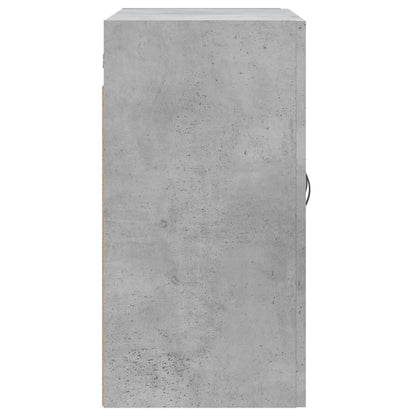 Wandkast 60x31x60 cm bewerkt hout betongrijs
