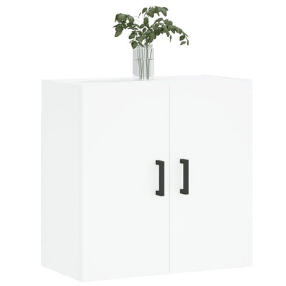 Wandkast 60X31X60 Cm Bewerkt Hout Wit