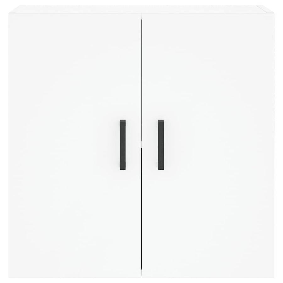 Wandkast 60X31X60 Cm Bewerkt Hout Wit