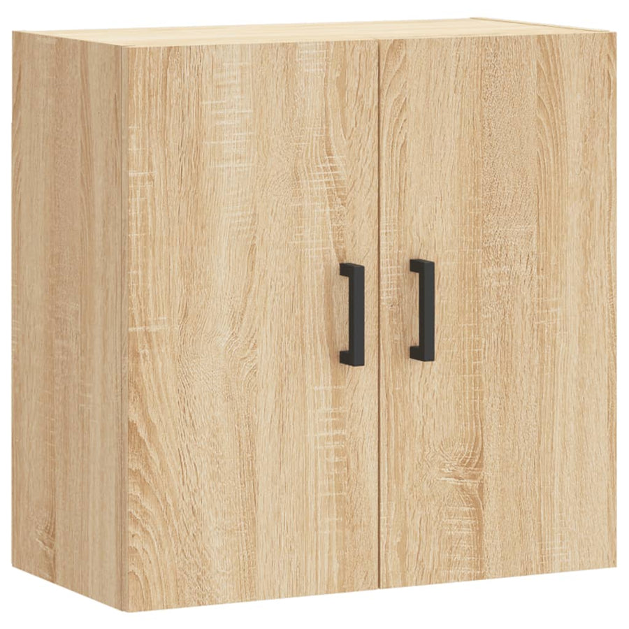 Wandkast 60X31X60 Cm Bewerkt Hout Sonoma Eikenkleurig