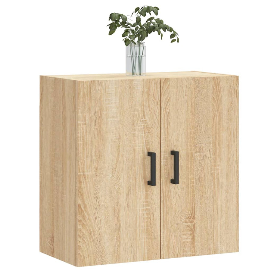 Wandkast 60X31X60 Cm Bewerkt Hout Sonoma Eikenkleurig