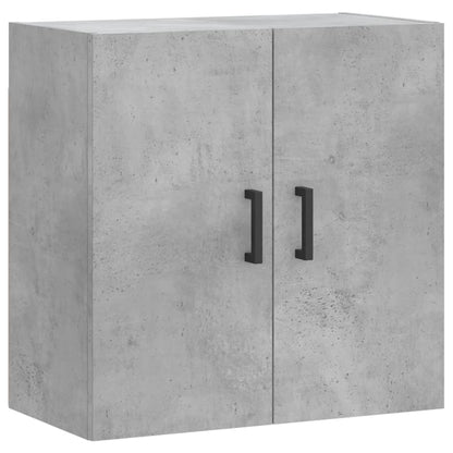 Wandkast 60X31X60 Cm Bewerkt Hout Betongrijs