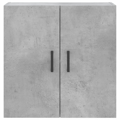 Wandkast 60X31X60 Cm Bewerkt Hout Betongrijs