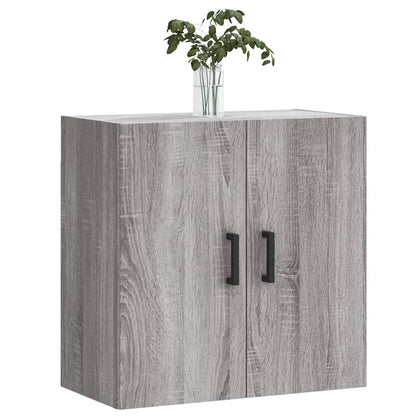 Wandkast 60X31X60 Cm Bewerkt Hout Grijs Sonoma Eikenkleurig