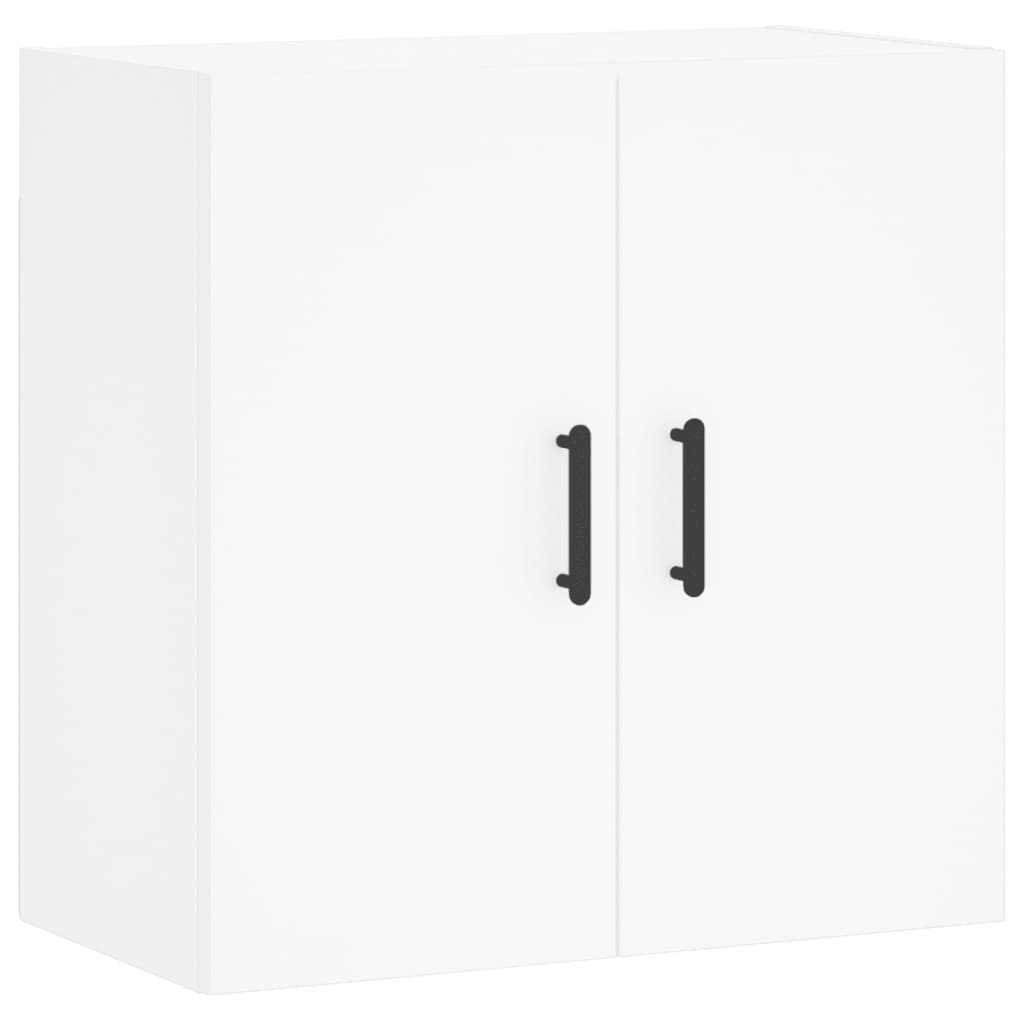 Wandkast 60X31X60 Cm Bewerkt Hout Wit