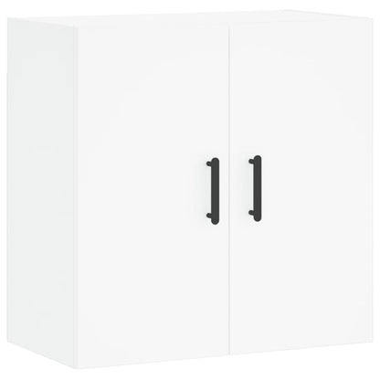 Wandkast 60X31X60 Cm Bewerkt Hout Wit