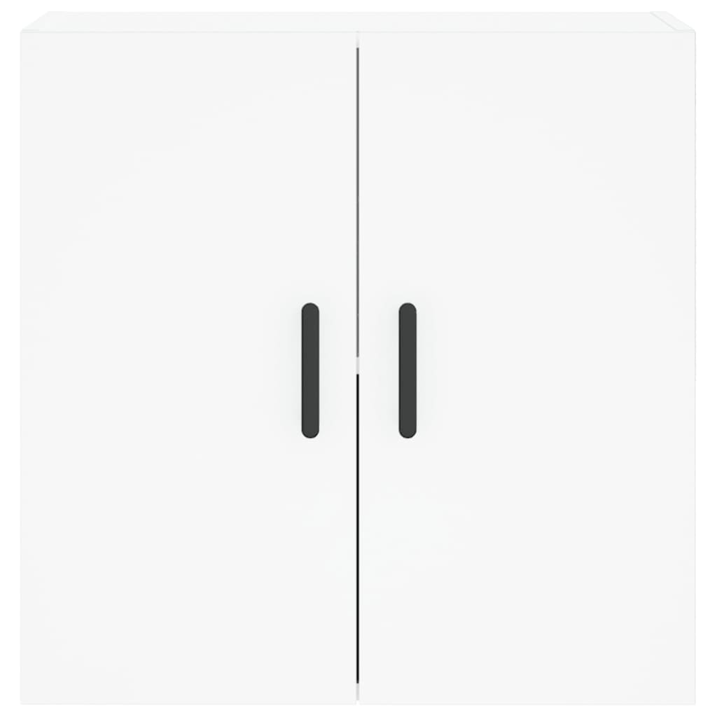 Wandkast 60X31X60 Cm Bewerkt Hout Wit