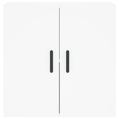 Wandkast 60X31X60 Cm Bewerkt Hout Wit