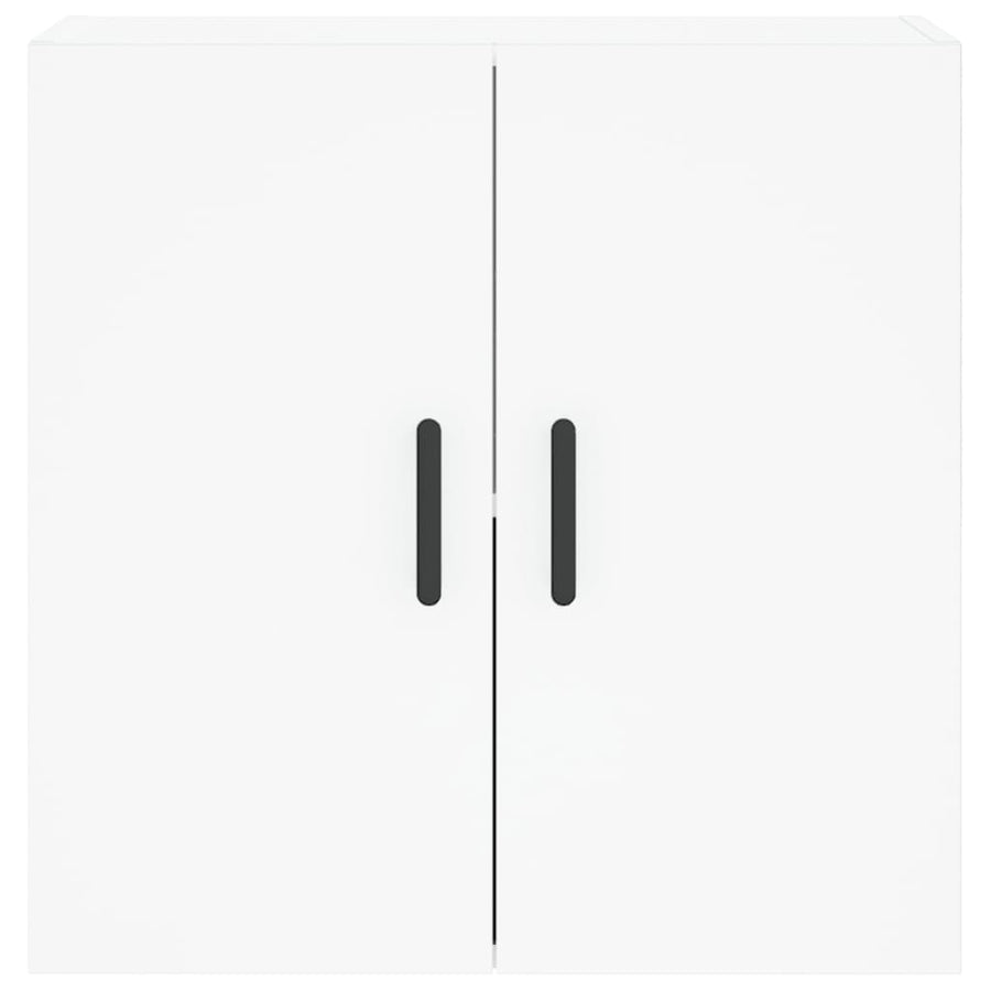 Wandkast 60X31X60 Cm Bewerkt Hout Wit