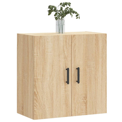 Wandkast 60X31X60 Cm Bewerkt Hout Sonoma Eikenkleurig