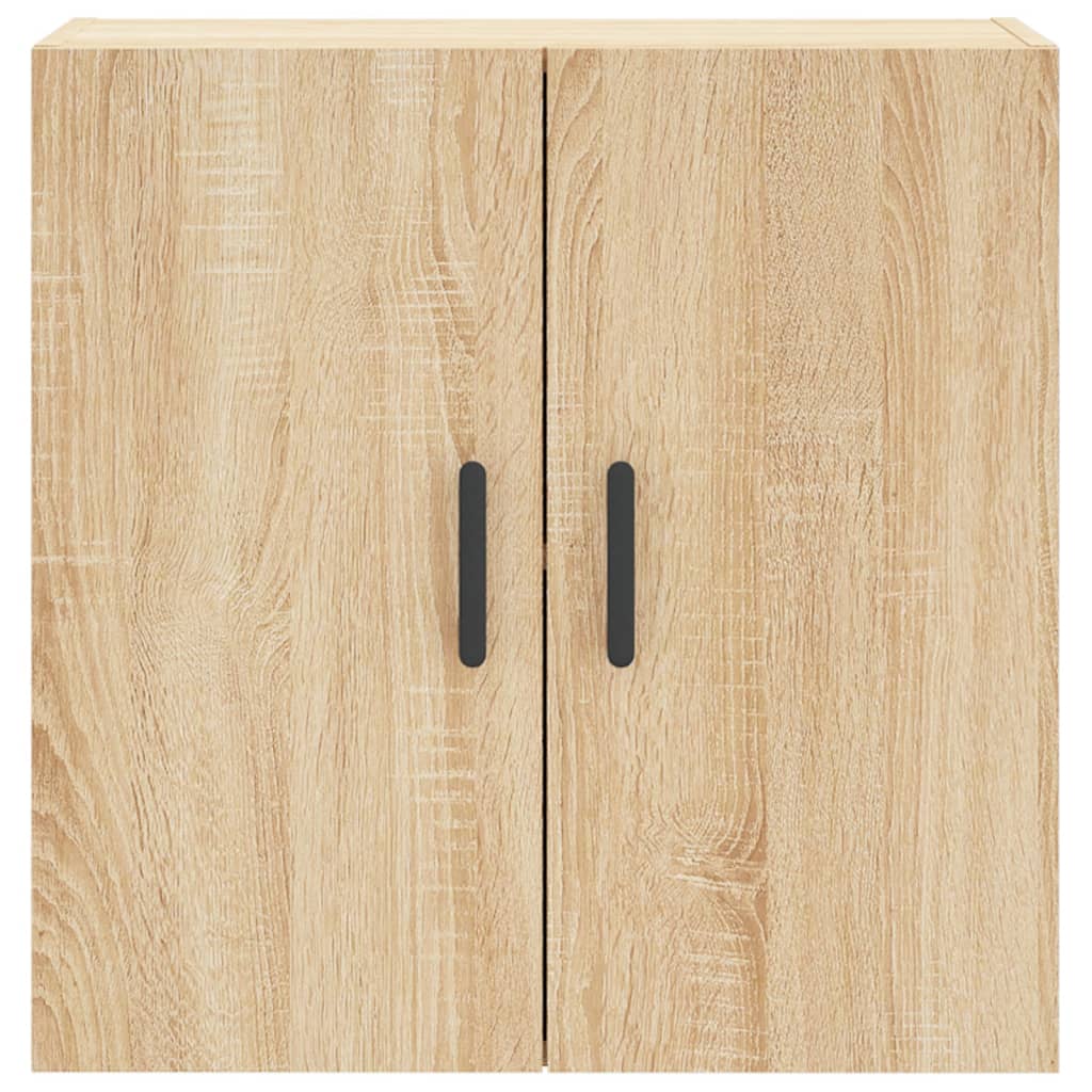 Wandkast 60X31X60 Cm Bewerkt Hout Sonoma Eikenkleurig