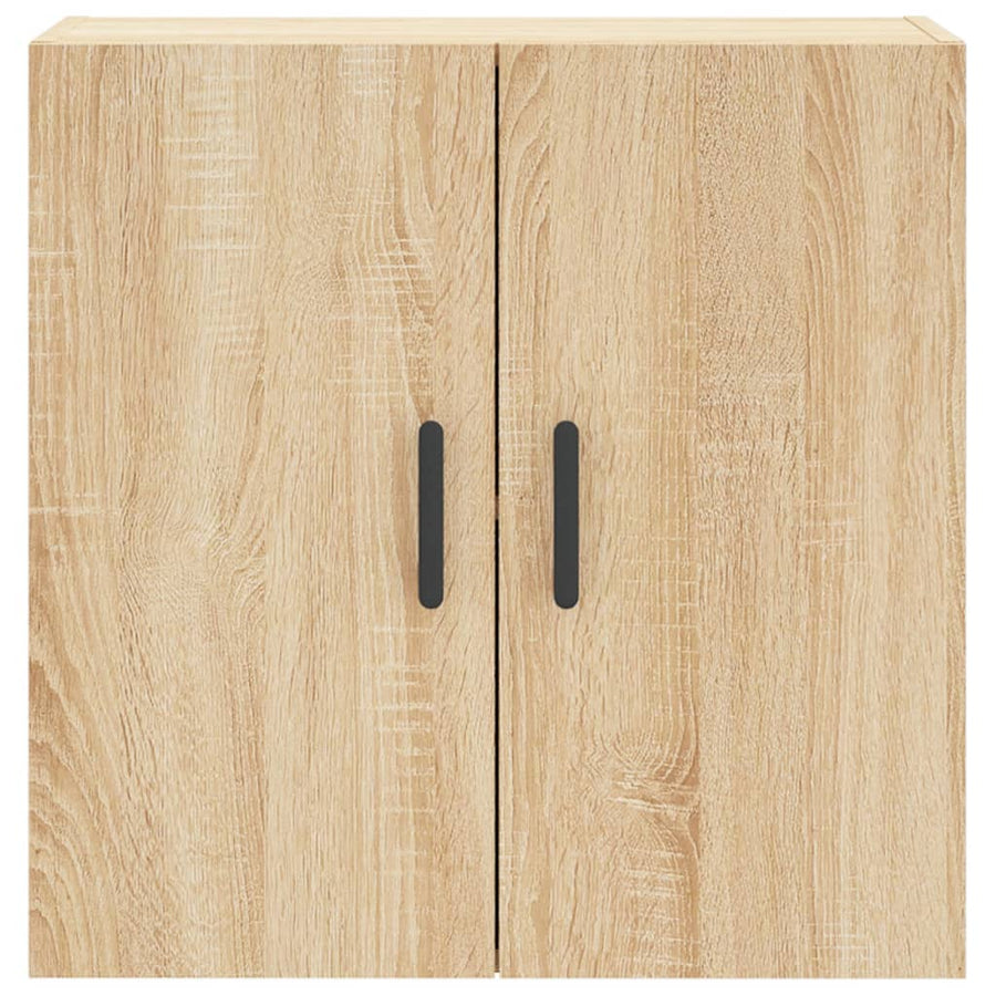 Wandkast 60X31X60 Cm Bewerkt Hout Sonoma Eikenkleurig