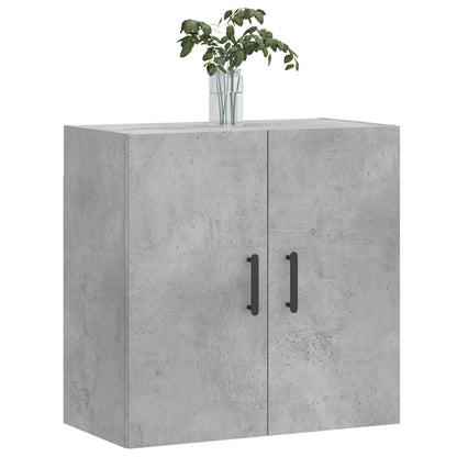 Wandkast 60X31X60 Cm Bewerkt Hout Betongrijs