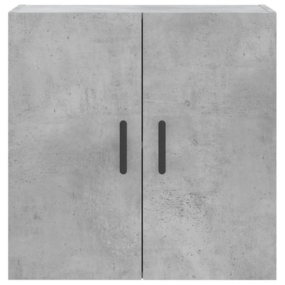 Wandkast 60X31X60 Cm Bewerkt Hout Betongrijs