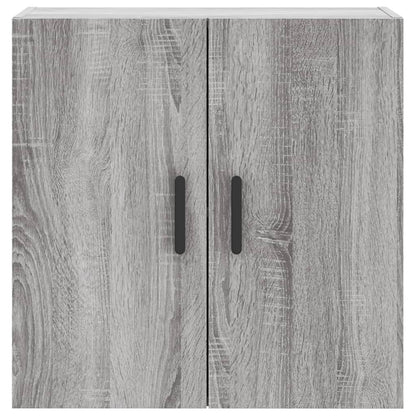 Wandkast 60X31X60 Cm Bewerkt Hout Grijs Sonoma Eikenkleurig