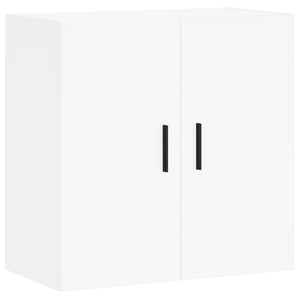Wandkast 60X31X60 Cm Bewerkt Hout Wit