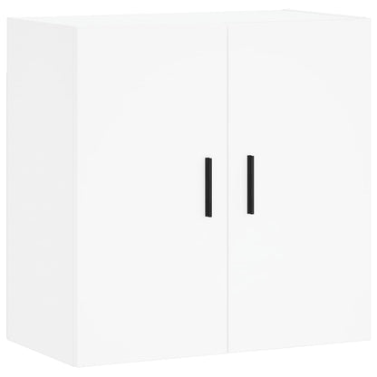 Wandkast 60X31X60 Cm Bewerkt Hout Wit