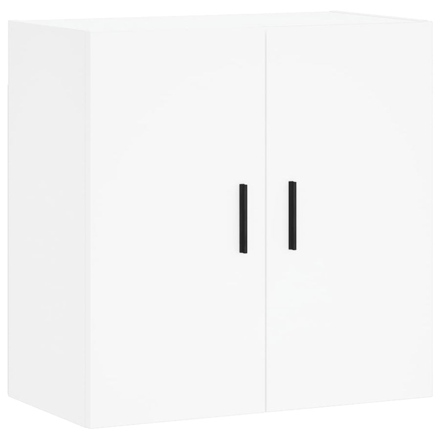 Wandkast 60X31X60 Cm Bewerkt Hout Wit