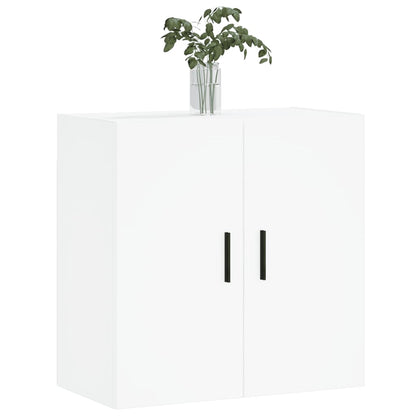 Wandkast 60X31X60 Cm Bewerkt Hout Wit
