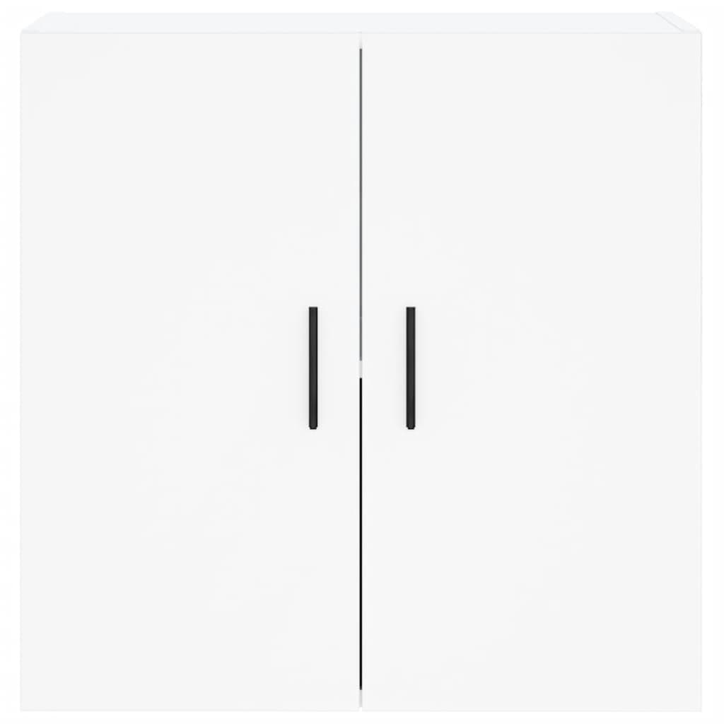 Wandkast 60X31X60 Cm Bewerkt Hout Wit
