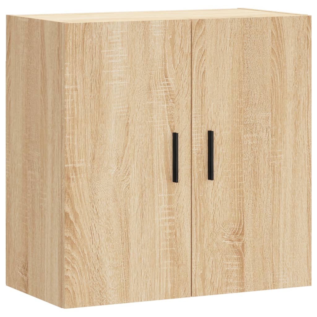 Wandkast 60X31X60 Cm Bewerkt Hout Sonoma Eikenkleurig
