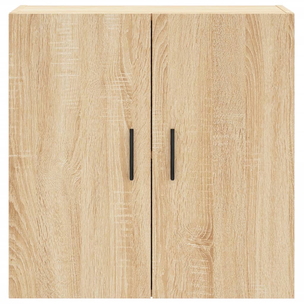 Wandkast 60X31X60 Cm Bewerkt Hout Sonoma Eikenkleurig