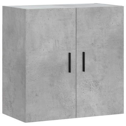 Wandkast 60X31X60 Cm Bewerkt Hout Betongrijs