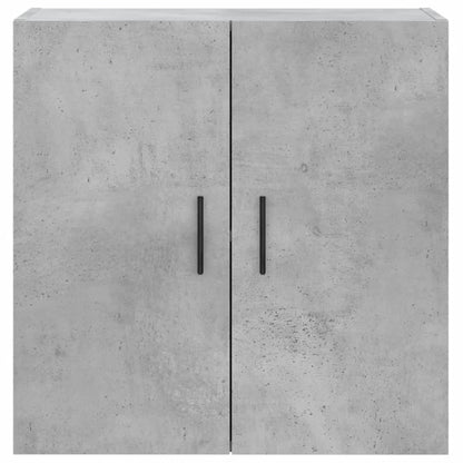 Wandkast 60X31X60 Cm Bewerkt Hout Betongrijs