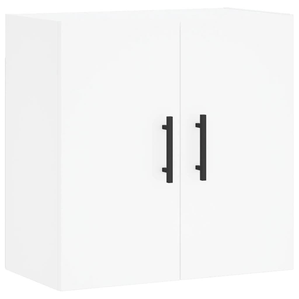 Wandkast 60X31X60 Cm Bewerkt Hout Wit