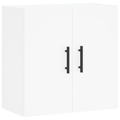Wandkast 60X31X60 Cm Bewerkt Hout Wit