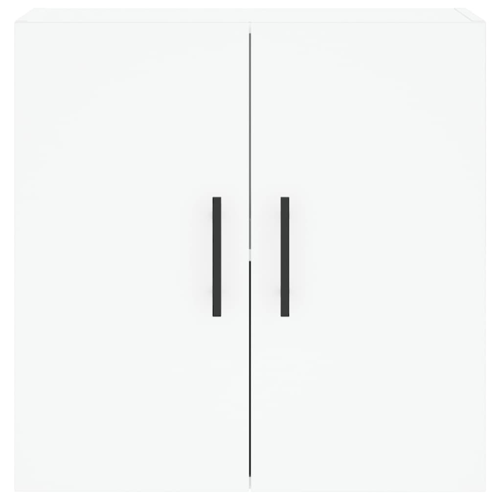 Wandkast 60X31X60 Cm Bewerkt Hout Wit
