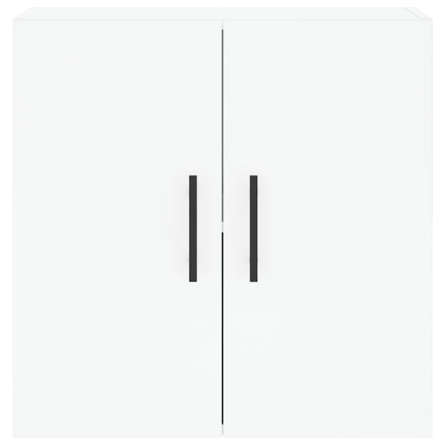 Wandkast 60X31X60 Cm Bewerkt Hout Wit