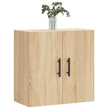 Wandkast 60X31X60 Cm Bewerkt Hout Kleurig Sonoma eiken