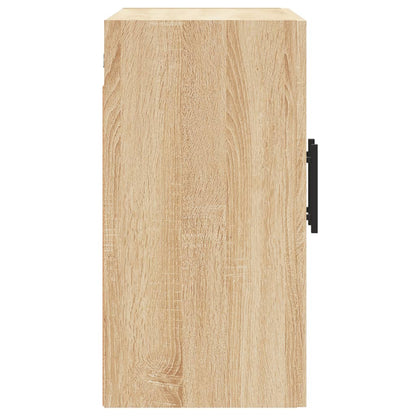 Wandkast 60X31X60 Cm Bewerkt Hout Kleurig Sonoma eiken