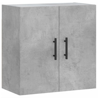 Wandkast 60X31X60 Cm Bewerkt Hout Betongrijs