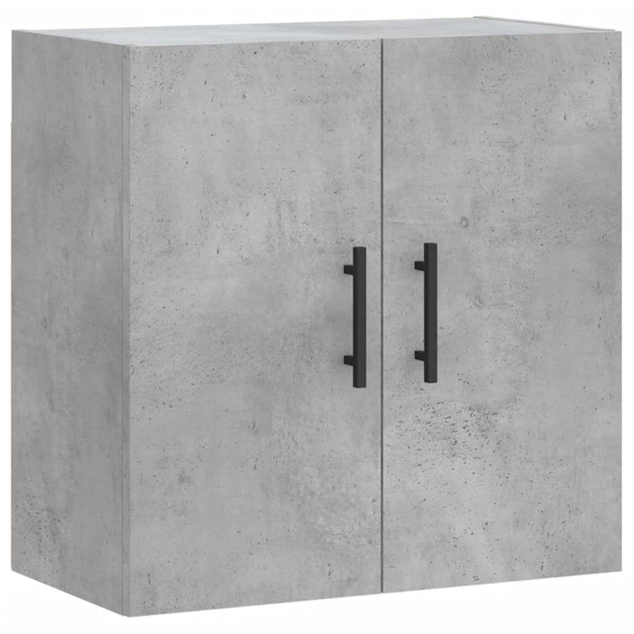 Wandkast 60X31X60 Cm Bewerkt Hout Betongrijs