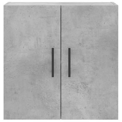 Wandkast 60X31X60 Cm Bewerkt Hout Betongrijs